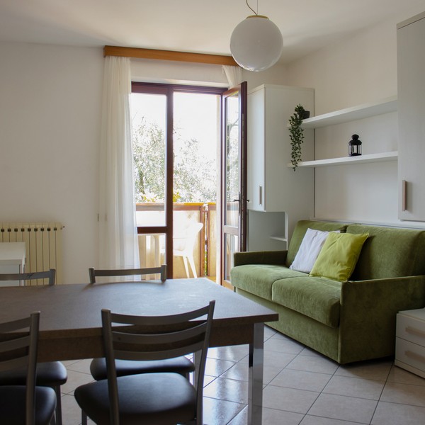 Residence Miravalle - Ein-Zimmer- Wohnung in Limone am Gardasee